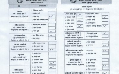 प्रेस सेन्टरसहित श्रमजीवी पत्रकारहरुको साझा प्यानलका उम्मेदवारहरूलाई यसरी मतदान गरौं