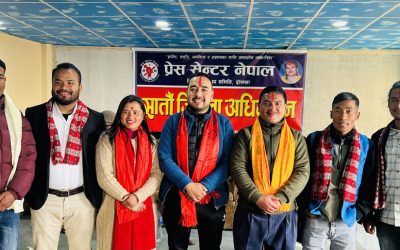प्रेस सेन्टर दोलखामा सर्वसम्मत नेतृत्व चयन, अध्यक्षमा बस्नेत