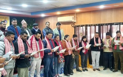 प्रेस सेन्टर काठमाडौं समन्वय समितिको चौँथो अधिवेशन सम्पन्नः अध्यक्षमा राममणि घिमिरे निर्वाचित